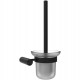 Туалетный ершик Raiber Graceful RPB-80009 черный матовый настенный  (RPB-80009)