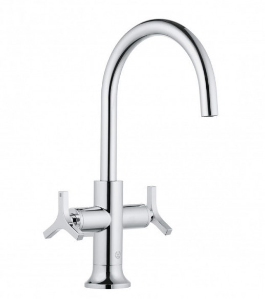 Смеситель для раковины (высокий) KLUDI Nova Fonte Deco хром 201180539