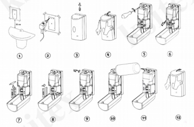 Ksitex ASD-7960B автоматический дозатор для мыла