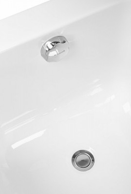 Слив-перелив Bettoserb 125315 полуавтомат серебристый