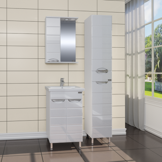 Тумба для умывальника напольная СаНта "Родос-50" (под умывальник Комо50)