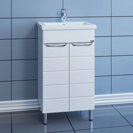 Тумба для умывальника напольная СаНта "Родос-50" (под умывальник Комо50)