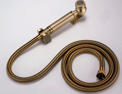 Zorg Antic AZR 3 LB BR душевой комплект для биде, бронза