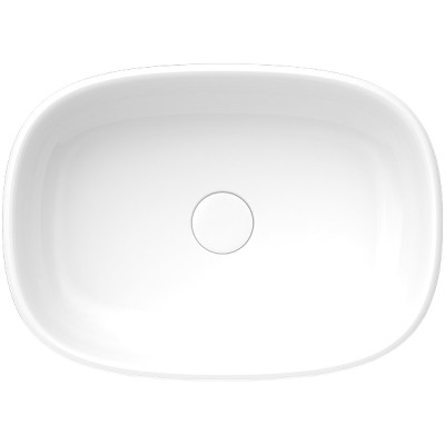 Раковина-чаша Kerama Marazzi Circo 50 CI.wb.50 белая глянцевая прямоугольная