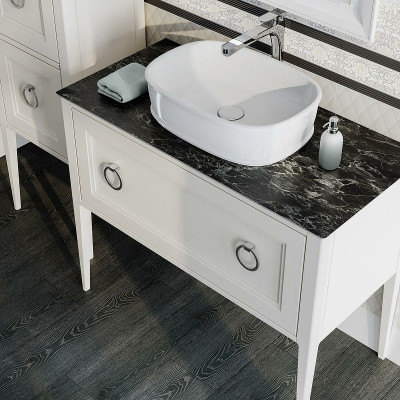 Раковина-чаша Kerama Marazzi Circo 50 CI.wb.50 белая глянцевая прямоугольная