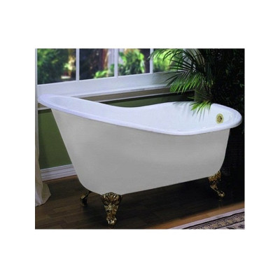 Ванна Magliezza Beatrice 153x76,5 чугунная (ножки золото)