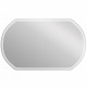 Зеркало подвесное в ванную Cersanit Led 090 Design 100 KN-LU-LED090*100-d-Os с подсветкой с подогревом  (KN-LU-LED090*100-d-Os)