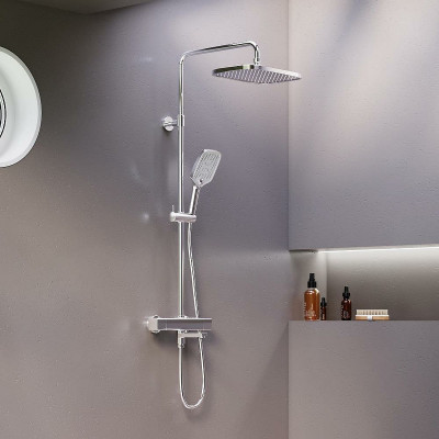 Душевая система Damixa Gala 953810000 с термостатом хром 3 режима