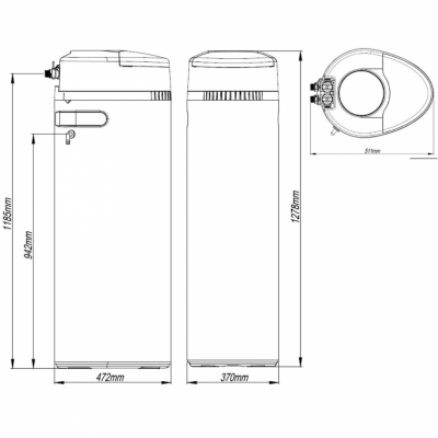 Система очистки воды Атолл Excellence B-45MO (умягчение, удаление железа, марганца, органики)