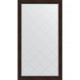Зеркало напольное Evoform ExclusiveG Floor 204х114 BY 6370 с гравировкой в багетной раме Темный прованс 99 мм  (BY 6370)