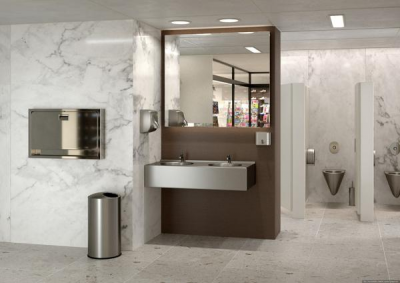 Смеситель для раковины Nofer 07003 с таймером, порционный хром