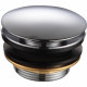 Донный клапан для ванны Frap металл, хром (F63)  (F63)