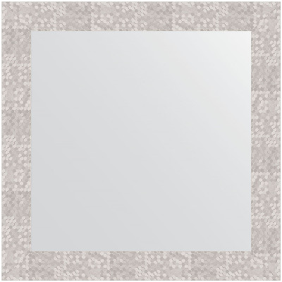 Зеркало настенное Evoform Definite 66х66 BY 3147 в багетной раме Соты алюминий 70 мм