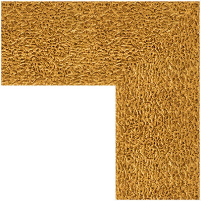 Зеркало настенное Evoform ExclusiveG 74х56 BY 4022 с гравировкой в багетной раме Чеканка золотая 90 мм