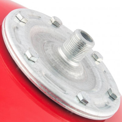 Расширительный бак на отопление 24 л. красный  STOUT (STH-0006-000024)