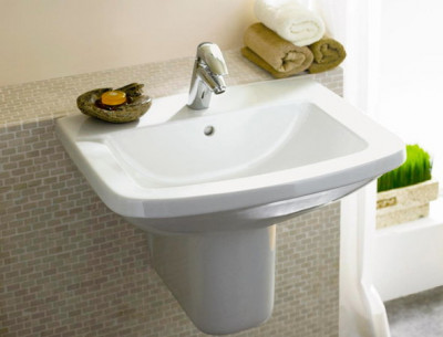 JACOB DELAFON Panache E1434-00 раковина 56 см х 46 см, белая