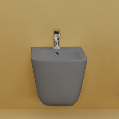 Биде подвесное Kerasan Tribeca 512589 Ferro matt