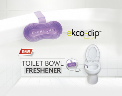 Ароматизатор для унитазов EkcoClip зелёный с ароматом сосны 30 дней свежести