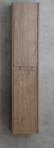 Шкаф подвесной, с двумя распашными дверцами с доводчиками BelBagno KRAFT-1600-2A-SC-RT-L