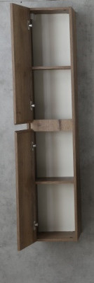 Шкаф подвесной, с двумя распашными дверцами с доводчиками BelBagno KRAFT-1600-2A-SC-RT-L