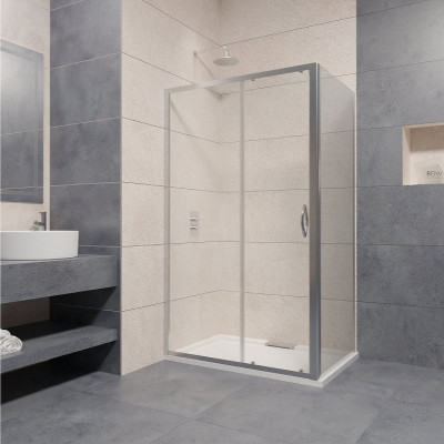 Душевой уголок RGW Passage PA-76 170х100 35087670-11 прозрачный профиль хром прямоугольный