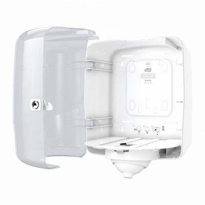 Диспенсер для полотенец с ЦВ Tork Reflex, M4, белый, Performance