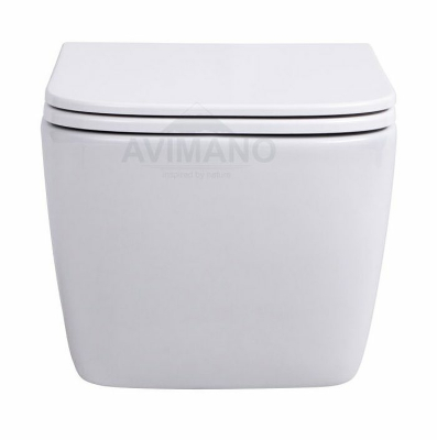 Унитаз Avimano Vision 1000041 подвесной с микролифтом, белый матовый