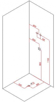 Lagard LOGIKA F L/R душевая кабина