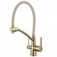 Смеситель для кухни с подключением к фильтру Savol S-L1805B-12, золото  (S-L1805B-12)