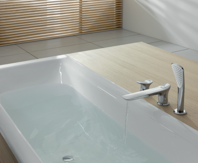 Kludi Ambienta 534470575 смеситель на борт ванны, хром