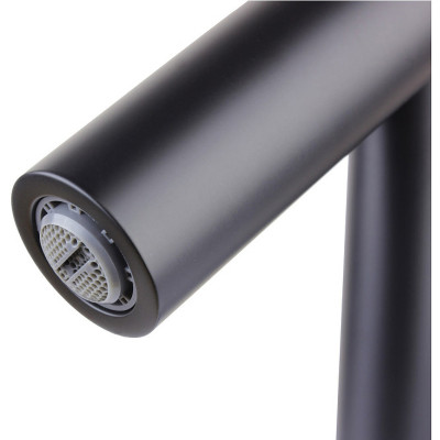 Смеситель для раковины Bronze de Luxe Liberty 102B черный матовый однорычажный