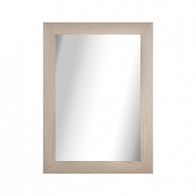 Зеркало GFmark в деревянной рамке дуб, горизонтальное, вертикальное, 500х700х55 мм, МДФ (45752)