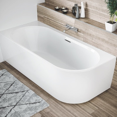 Ванна акриловая Riho Desire 184x84 B087001005 (BD0500500000000) R без гидромассажа овальная