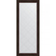 Зеркало напольное Evoform ExclusiveG Floor 204х84 BY 6330 с гравировкой в багетной раме Темный прованс 99 мм  (BY 6330)