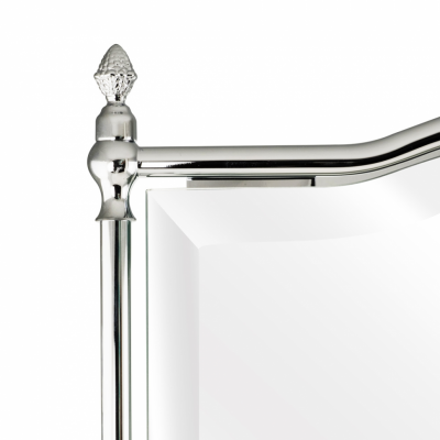 Настенное зеркало в раме MIGLIORE Mirella 17239, хром