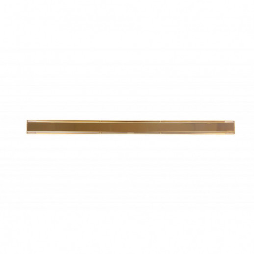 Желоб BERGES водосток В1 Keramik 600, золото глянец, S-сифон D50/105 H50 вертикальный