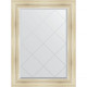 Зеркало настенное Evoform ExclusiveG 106х79 BY 4203 с гравировкой в багетной раме Травленое серебро 99 мм  (BY 4203)