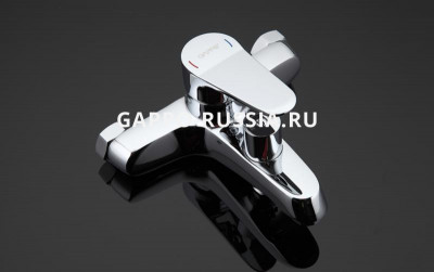 Смеситель для ванны Gappo Vantto настенный однорычажный хром (G3236)