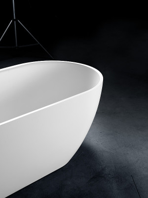 Ванна из искусственного камня Gruppo Treesse Clivia 160x75 V446BO овальная