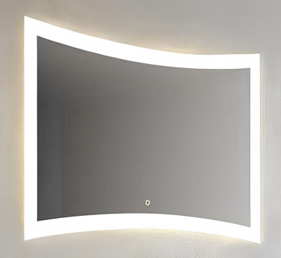 Зеркало в ванную с LED подсветкой Relisan MERY Гл000024366, 120x78 прямоугольное