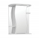 Зеркальный шкаф для ванной Style Line Эко Волна Лилия 55/С белый (ЛС-00000119)  (ЛС-00000119)