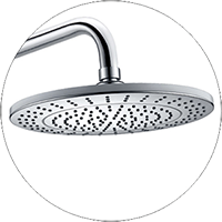 WasserKRAFT A039 комплект душевой 112см х 52,6см, хром
