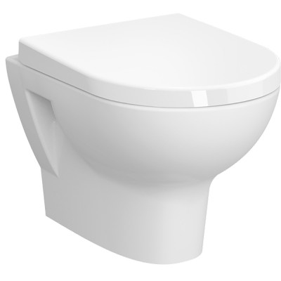Комплект унитаза с инсталляцией Vitra Zentrum L-box 9012B003-7206 с сиденьем микролифт и клавишей смыва хром