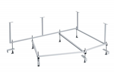 Акриловая ванна Santek Эдера 170х110 R асимметричная белая 1WH111994