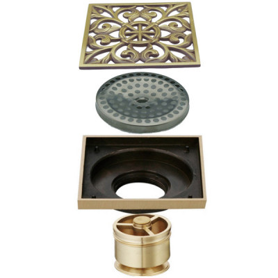 VERAGIO CANYON VR.CAN-2061.BR сливной трап d40, бронза