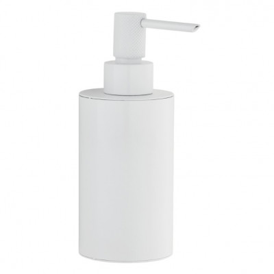Дозатор для жидкого мыла Boheme UNO 10980-MW настольный Matt White (белый матовый)