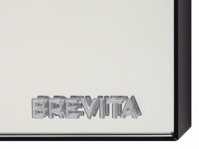 Зеркало Brevita Mars - 80 в черном профиле MARS-02080-ЧмП