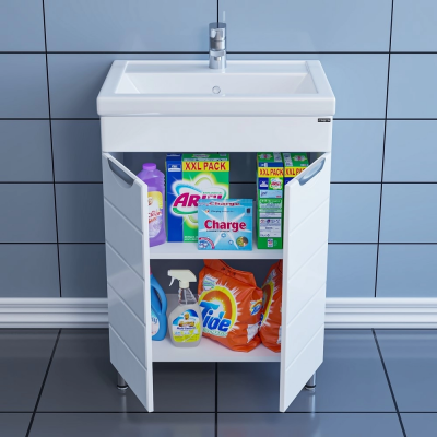 Тумба для умывальника напольная  СаНта "Родос-60" (под умывальник Фостер 60)