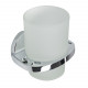 Держатель для стакана и зубных щеток Savol S-007050, хром  (S-007050)