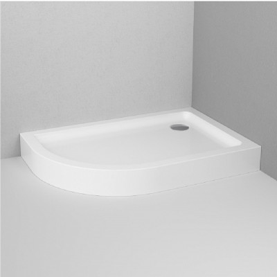 Акриловый поддон для душа AM.PM Like 120х80 R W83T-302R120W Белый асимметричный